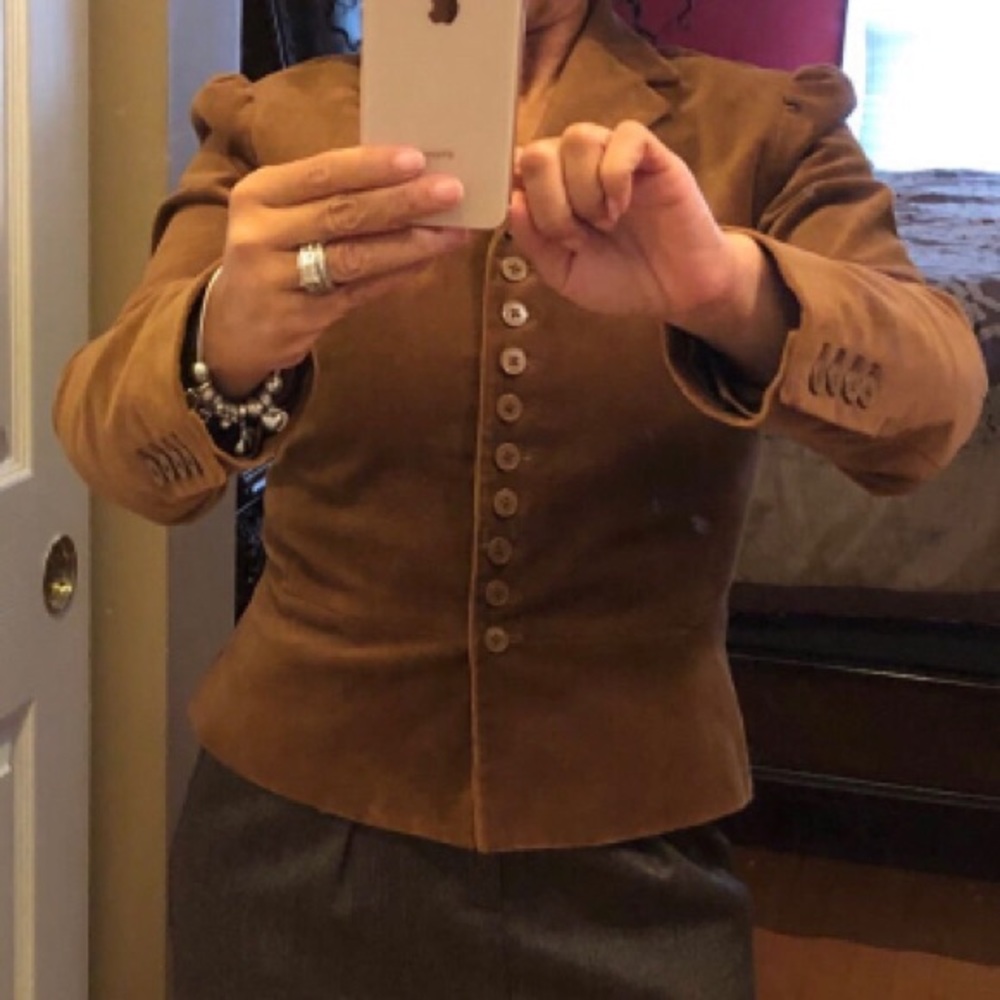 Gap Velvet Blazer